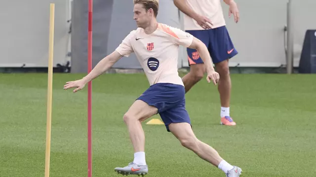 爱配配资 每体: 德容因肠胃流感缺席巴萨训练, 大概率无缘国家德比