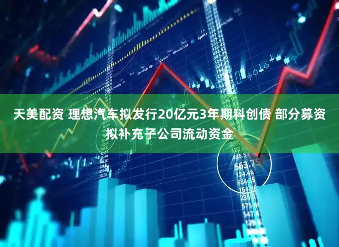 天美配资 理想汽车拟发行20亿元3年期科创债 部分募资拟补充子公司流动资金